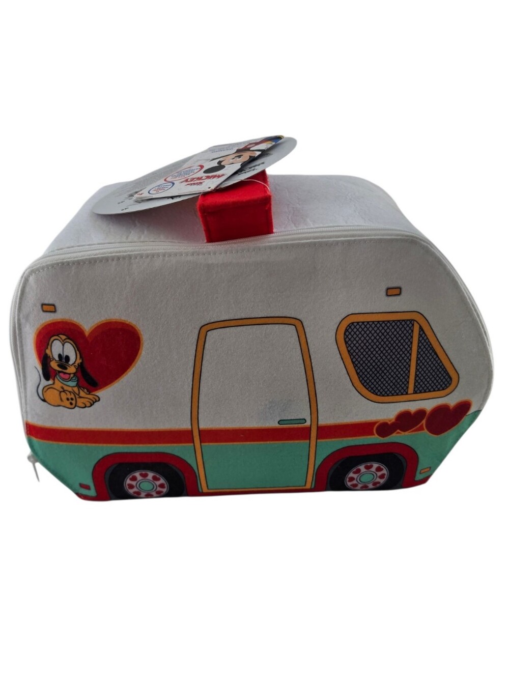 Disney Junior Mickey Pluto Vet Set Camper Carry Case Plush Playset NWT - Picture 2 of 16